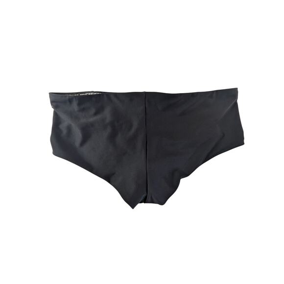 Nike Swim Women’s Medium Hydralock Fusion Cheeky Kick Short Bottoms Black - Picture 3 of 3